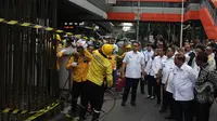 Ratusan Tiang Monorel di Rasuna Said Rampung Dibongkar, Lanjut Tata Trotoar dan Bangun Taman