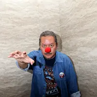 Ronny P. Tjandra menunjukkan bakat aktingnya sebagai seorang aktor di film ‘Badoet’. Kemampuan beraktingnya benar-benar diuji di film terbarunya ini. (Andy Masela/Bintang.com)