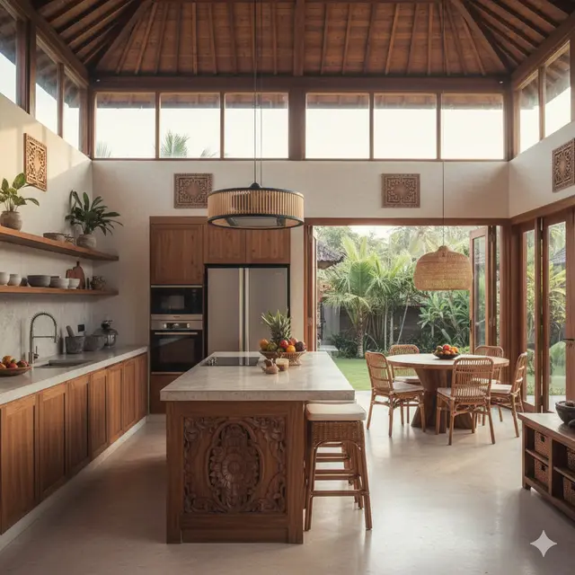 Model Dapur Bali