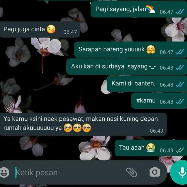 5 Chat Pacar Banyak Maunya Ini Bikin Kesal, Ada yang Minta Jadi Badut T-Rex