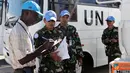Citizen6, Gonaives: Pemeriksaan menunjukkan hasil yang positif dan mengisyaratkan bahwa Konga XXXII-A/Minustah siap untuk menjalankan tugas Engineering dari Minustah selama melaksanakan misi di Haiti. (Pengirim: Badarudin Bakri)