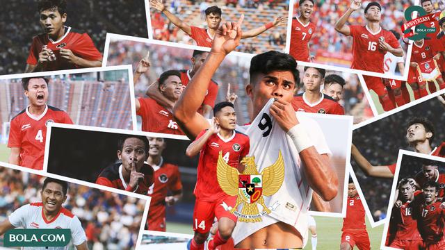 Kolase - Timnas U-22 Vs Filipina, Kamboja, Myanmar, Vietnam, Timor Leste