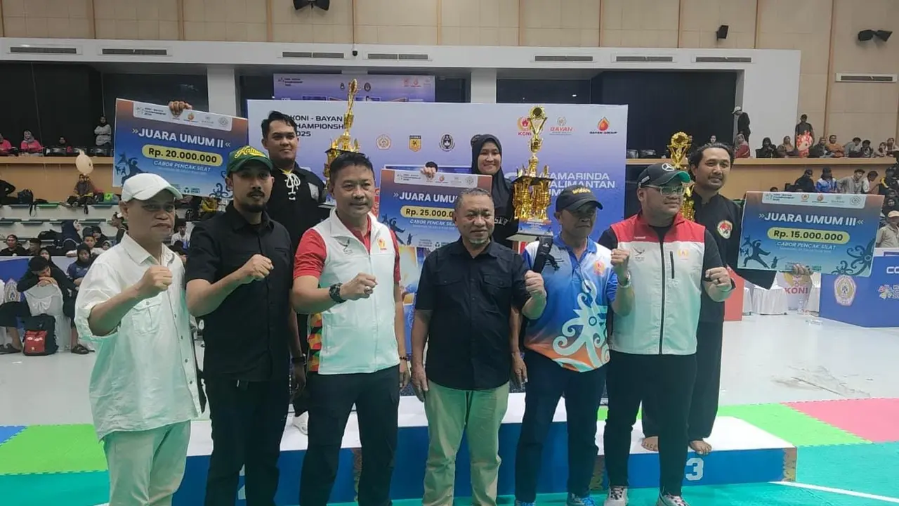 Kejuaraan Pencak Silat KONI 2025 Beres, Tapak Suci Jadi Juara Umum