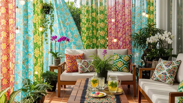 Ide Makeover Teras Rumah Jelang Lebaran (AI)
