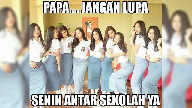 Meme Hari Pertama Masuk Sekolah, Bikin Ngakak Sekaligus Gagal Fokus