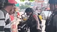 Momen Mata Elang Ciut saat Didatangi Polisi, Disuruh Baris Pinggir Jalan
