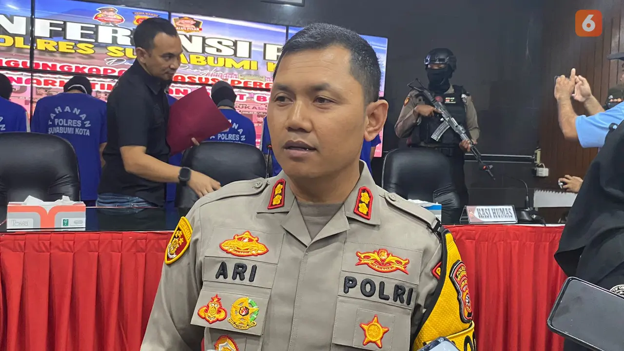 Kapolres Sukabumi Kota Sukabumi AKBP Ari Setyawan Wibowo (Liputan6.com/Fira Syahrin).