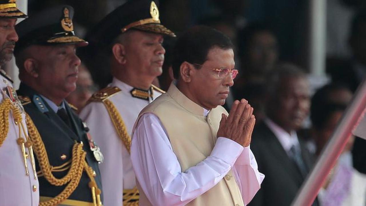 Presiden Sri Lanka Maithripala Sirisena (AP/Erangga Jayawerdana)