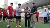 Tinjau Pelatnas Timnas U-19, Menpora: Saya Lihat Sendiri Fisik dan Mental Pemain Semakin Baik