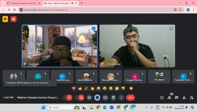 Webinar menguak sosok Kolodete yang dipercaya sebagai moyang bocah berambut gimbal Dieng. (Foto: Heni Purwono untuk Liputan6.com)