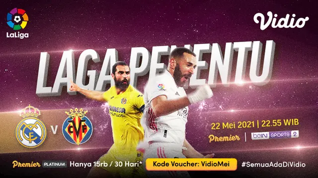 Streaming La Liga Spanyol Pekan Terakhir di Vidio