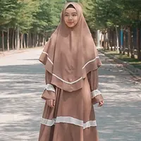 Lindswell Kwok menjalani Ramadan pertamanya bersama sang suami. Ia memutuskan untuk menjadi mualaf dan berhijab saat kabar pernikahan atlet wushu ini tersebar di berbagai media. (Liputan6.com/IG/@lindswell_k)
