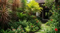7 Konsep Taman Depan Rumah Hemat Air tapi Tetap Hijau, Asri di Iklim Tropis