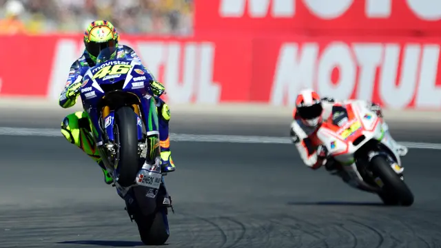 4 Kesialan Valentino Rossi di MotoGP Valencia