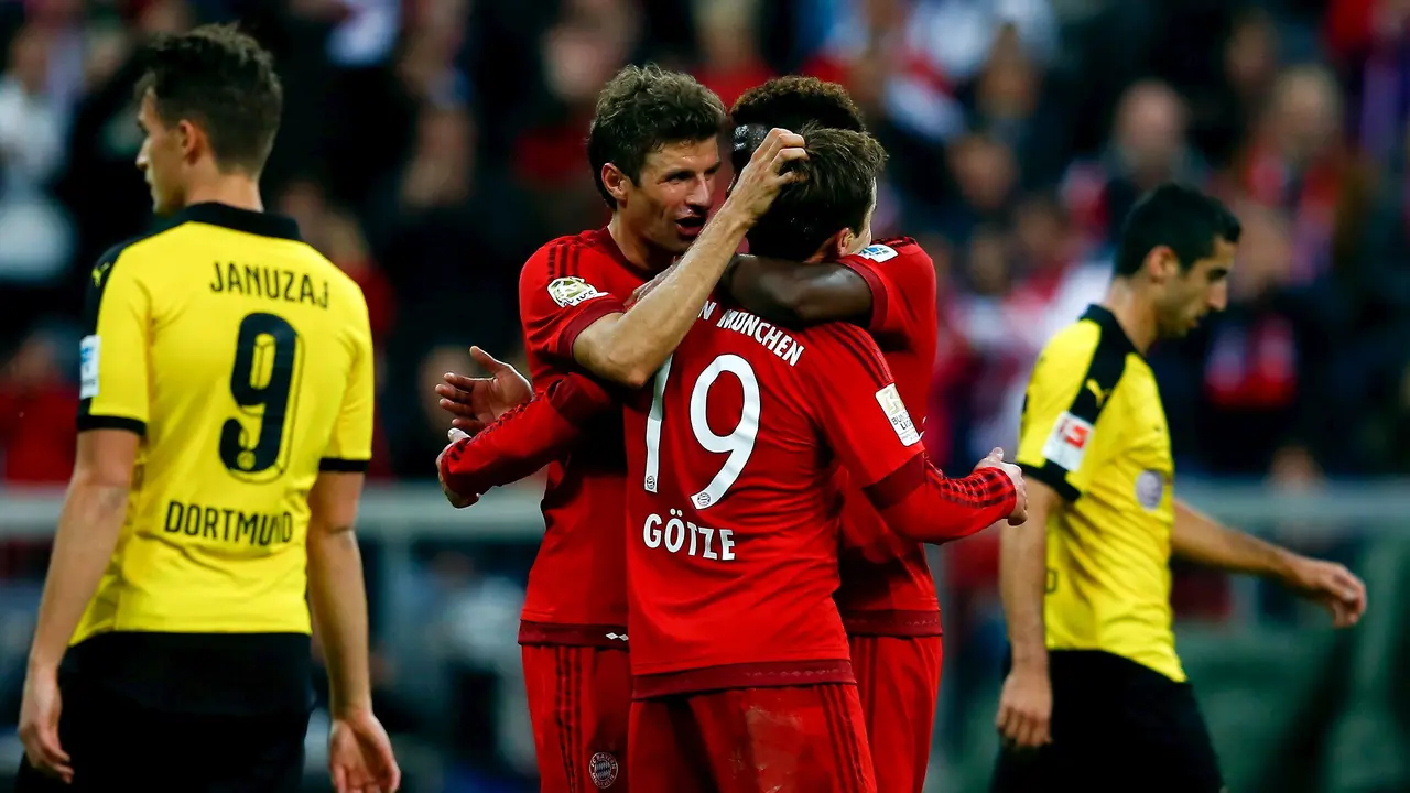 Bayern Muenchen Koyak Jala Dortmund