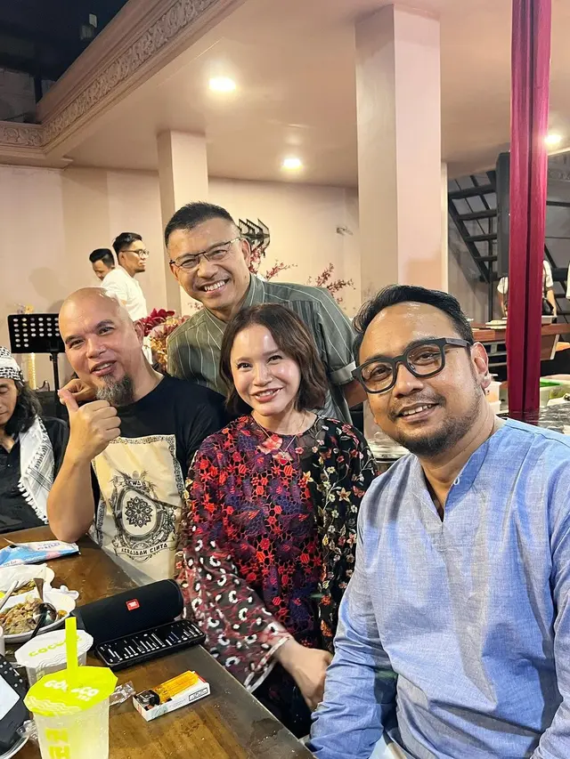 Potret Bebi Romeo di ulang tahun Anang (Sumber: Instagram/@meisya__siregar)