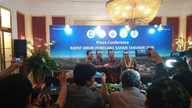 RUPST 2018 PT PGN Tbk (Dok Foto: Merdeka.com/Dwi Aditya Putra)