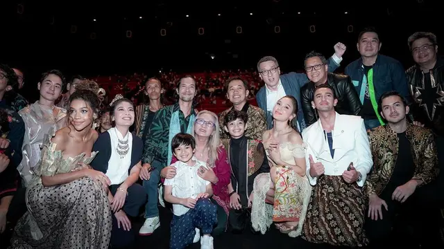 6 Potret Gala Premiere Satria Dewa: Gatotkaca, Dihadiri Erick Thohir dan Wishnutama