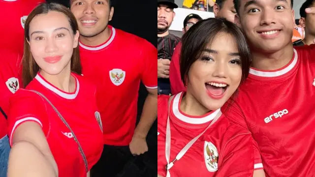 Beda Pilihan Tas Fuji Utami dan Aaliyah Massaid Nonton Timnas Indonesia di GBK, Tas Rp2jutaan VS Rp80jutaan