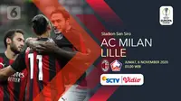 AC Milan vs Lille (Liputan6.com/Abdillah)