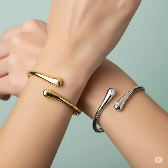 8 Rekomendasi Gelang Modern Emas Couple untuk Sahabat yang Berkesan