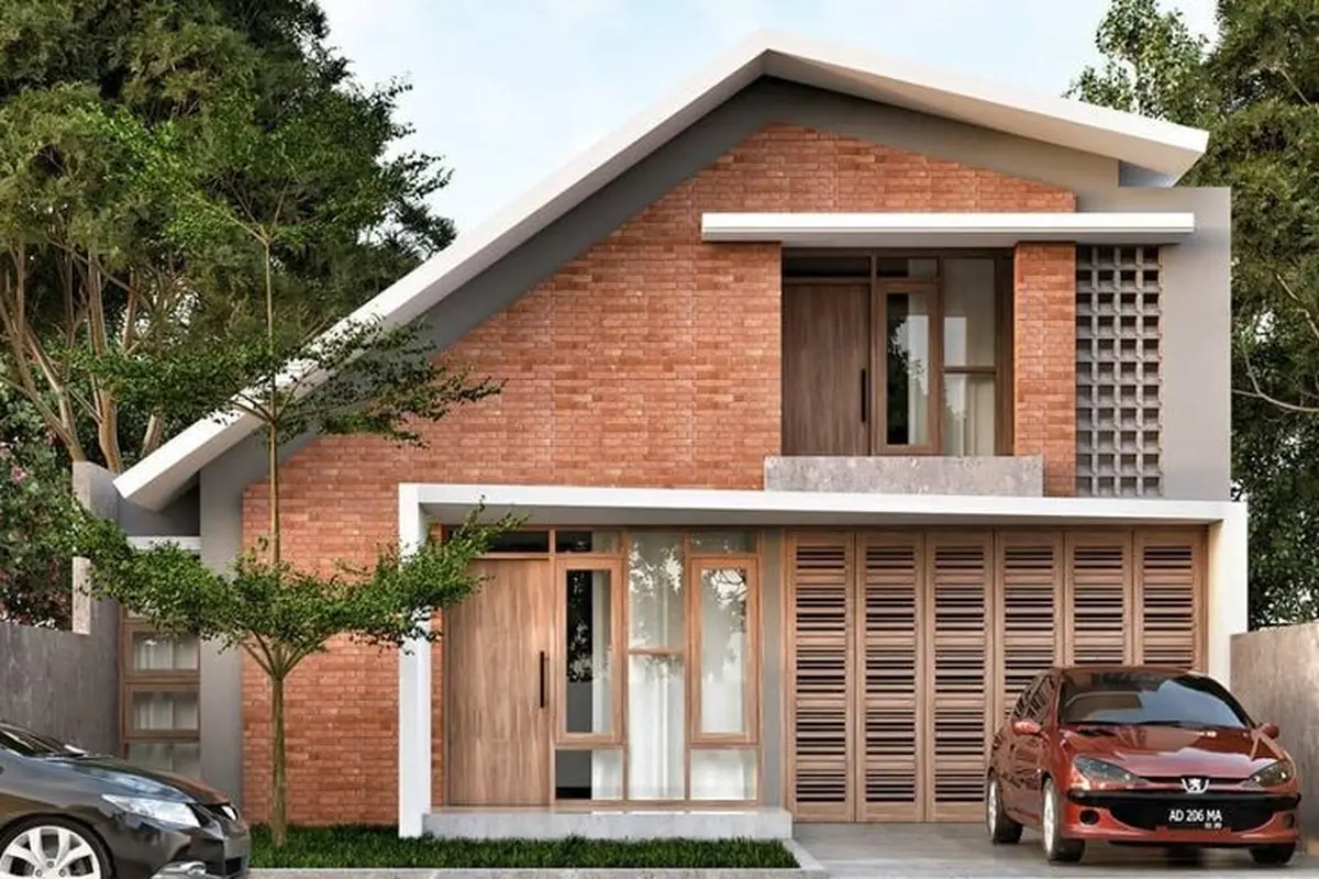 Rumah Minimalis Type 36 Merah Bata