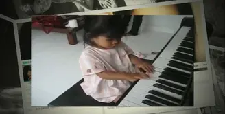 Video Kenagan Angeline Main Piano di Usia 3 Tahun