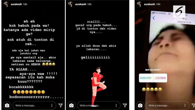 VIDEO: Klarifikasi Aura Kasih soal Video Porno Mirip 