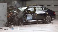 Genesis Electrified G80 diganjar predikat Top Safety Pick+ (TPS+) dari Insurance Institute of Highway Safety. (IIHS)