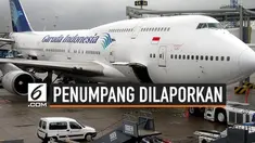 Sejumlah karyawan Garuda Indonesia melaporkan unggahan Rius Vernandes tentang kertas menu di kelas bisnis penerbangannya.
