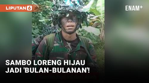 VIDEO: Gegara Nama, Sambo Versi TNI Dijadikan Bahan Bercanda
