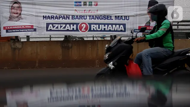 Atribut Kampanye Mulai Marak di Depok dan Tangsel