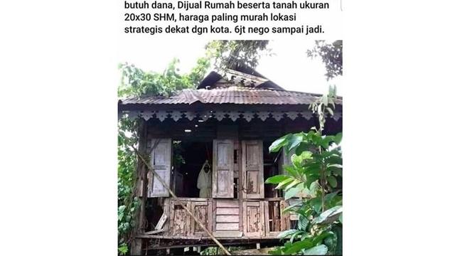 6 Status Facebook Jual Rumah Ini Kocak Bikin Ketawa