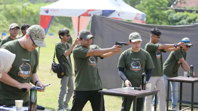 Ratusan Wartawan Aduh Menembak Dalam Rangka Hari Pers Nasional