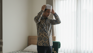 hadist kebersihan yang diterapkan oleh seorang muslim (created by AI)