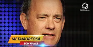 Bagaimana wajah Tom Hanks ketika mengawali kariernya dalam industri film Hollywood?