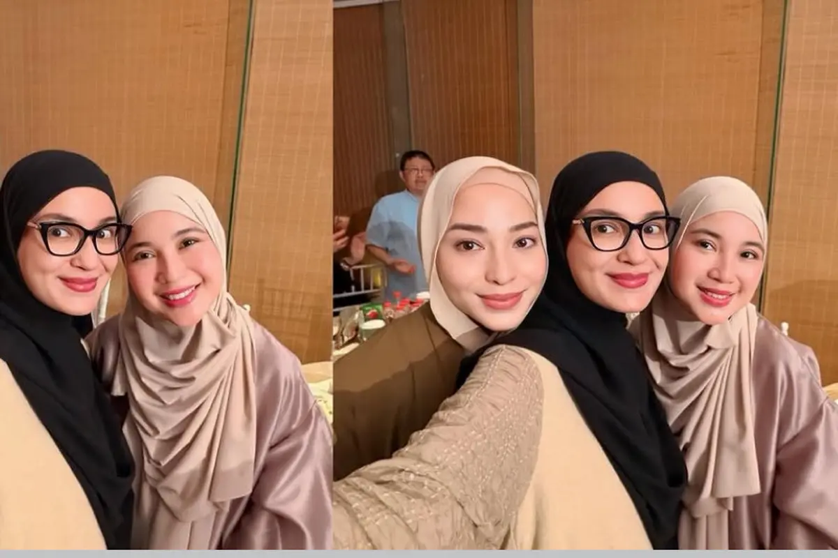 Shireen Sungkar, Nikita Willy, dan Chacha Frederica saat Kajian Bersama.[@chafrederica]