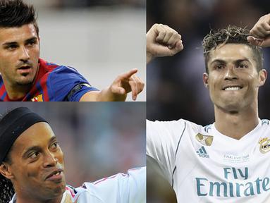 Dalam dunia sepak bola tidak hanya diisi tentang cerita serius yang hanya terpampang di dalam lapangan. Diluar itu ternyata terdapat sedikit peristiwa lucu tentang klausul kontrak antara pemain dan klub yang terbilang aneh. (Kolase foto AFP)