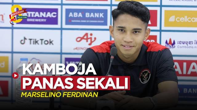 Berita video pemain Timnas Indonesia U-22 yang berjuang di SEA Games 2023, Marselino Ferdinan, bilang Kamboja panas sekali, Sabtu (29/4/2023).