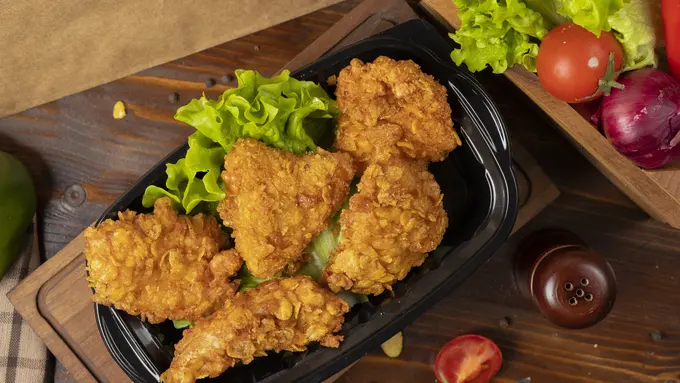 resep meal prep ayam goreng tepung untuk sahur