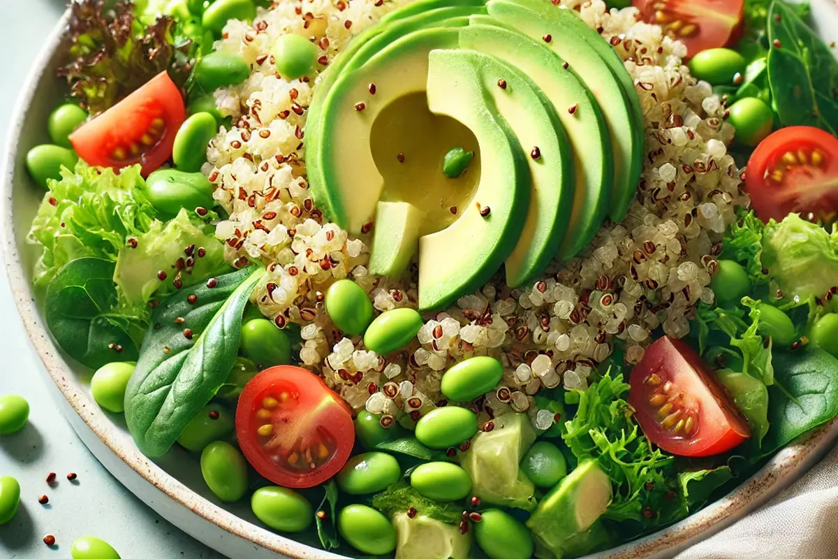 Resep Salad Quinoa dengan Alpukat dan Edamame: Salad Super Sehat dan Mengenyangkan