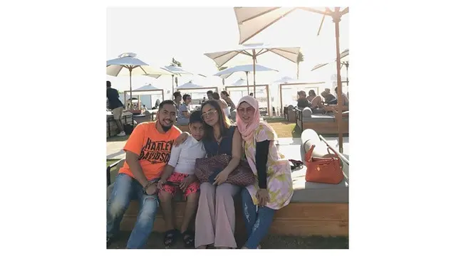 Momen Salmafina Sunan Saat di Bali, Bahagia Liburan Bersama Keluarga