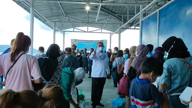 BP3MI Kalimantan Utara mefasilitasi pemulangan 239 PMI yang dideportasi dari Malaysia. (Photo credit : BP3MI Kalimantan Utara)