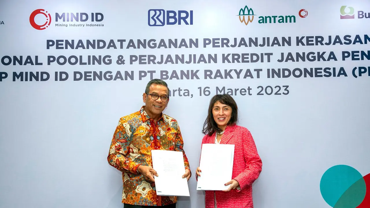 BRI dan MIND ID Jalin Kerja Sama Optimalisasi Likuiditas Antar Perusahaan