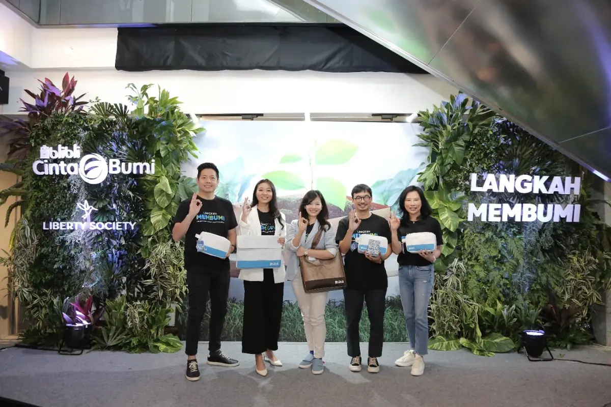 Blibli Cinta Bumi Bersama Liberty Society Ajak Masyarakat Hidup Lebih Eco-Conscious Lewat Langkah Membumi