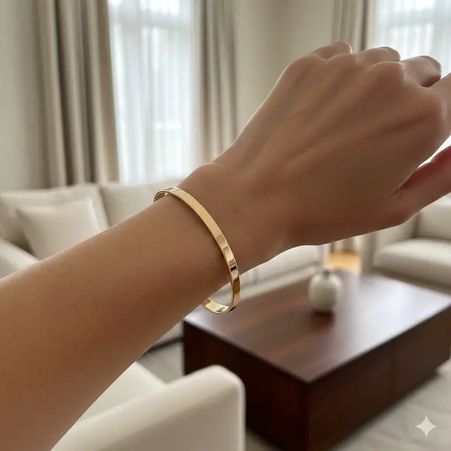 Model Gelang Emas Harian yang Nyaman untuk Ibu-Ibu 40 Tahun ke Atas