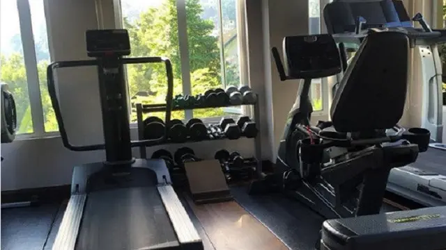 Ruang gym di rumah Siti Nurhaliza (Instagram/@ctdk)