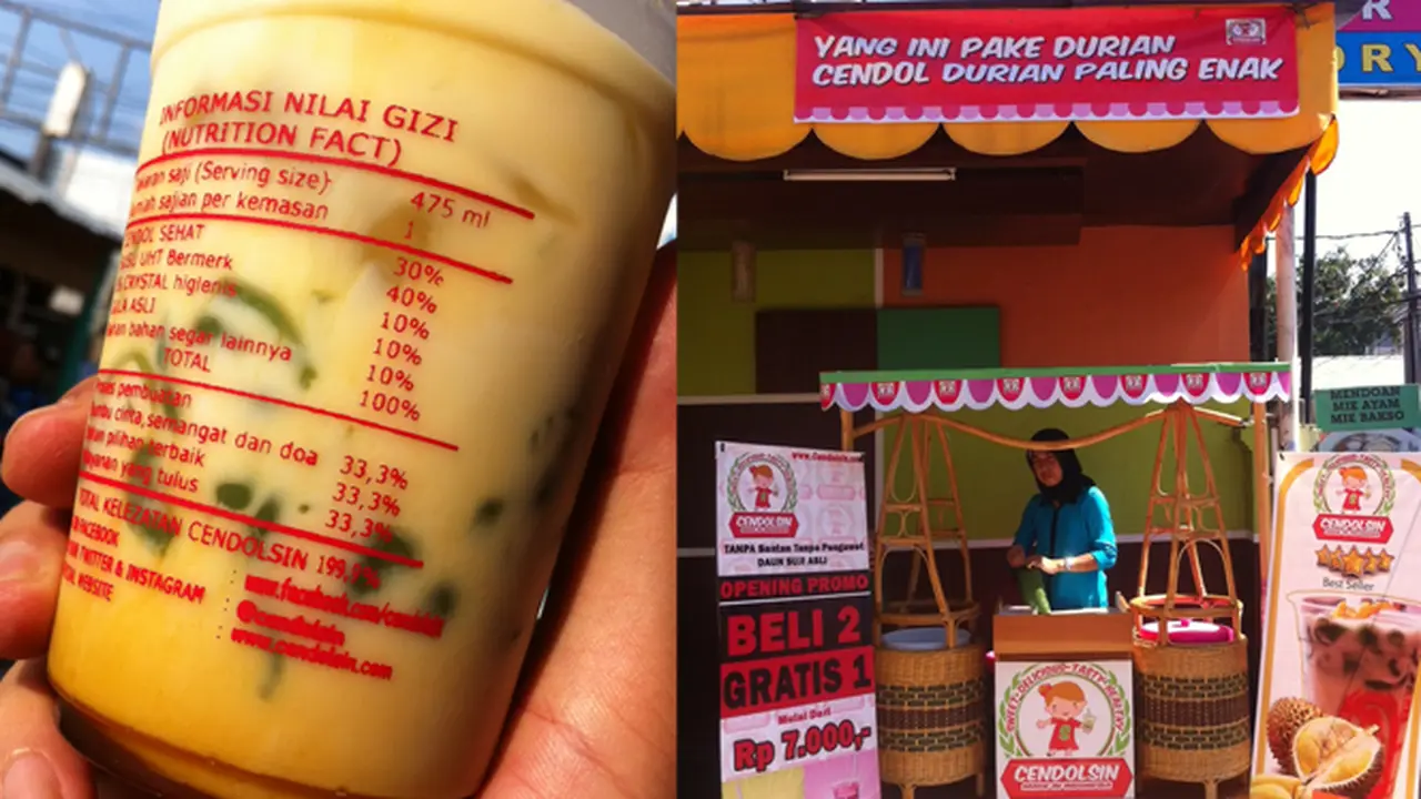 Kenalkan Cendolsin, Minuman Sehat dan Enak 