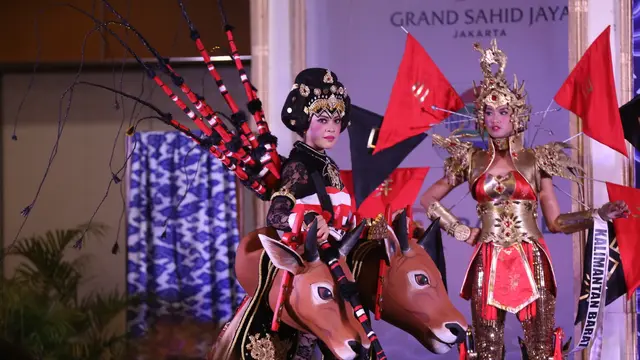 [Bintang] Ini Nominasi Kostum Tradisional Terbaik Puteri Indonesia 2018