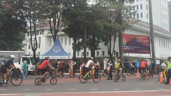 CFD Perdana di Jakarta, 27.766 Warga Padati Kawasan Sudirman-Thamrin
